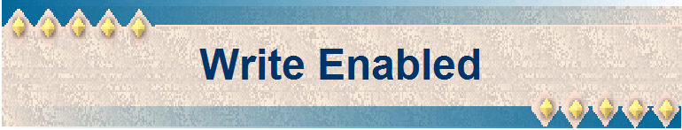 Write Enabled